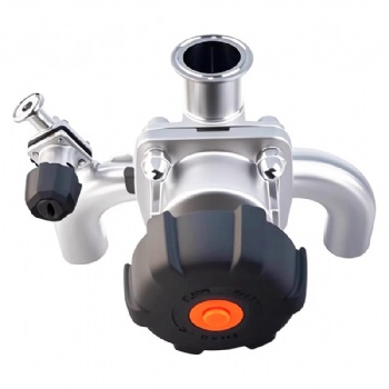 Tri Clamp Three Way U Type Diaphragm Valve